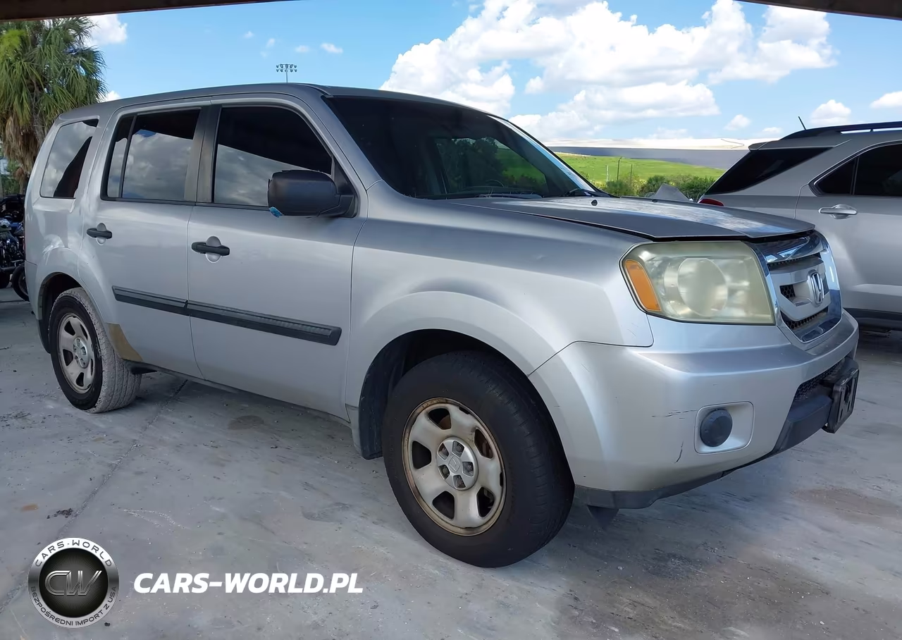 2010 Honda Pilot Lx VIN:5FNYF4H27AB008064 - 1