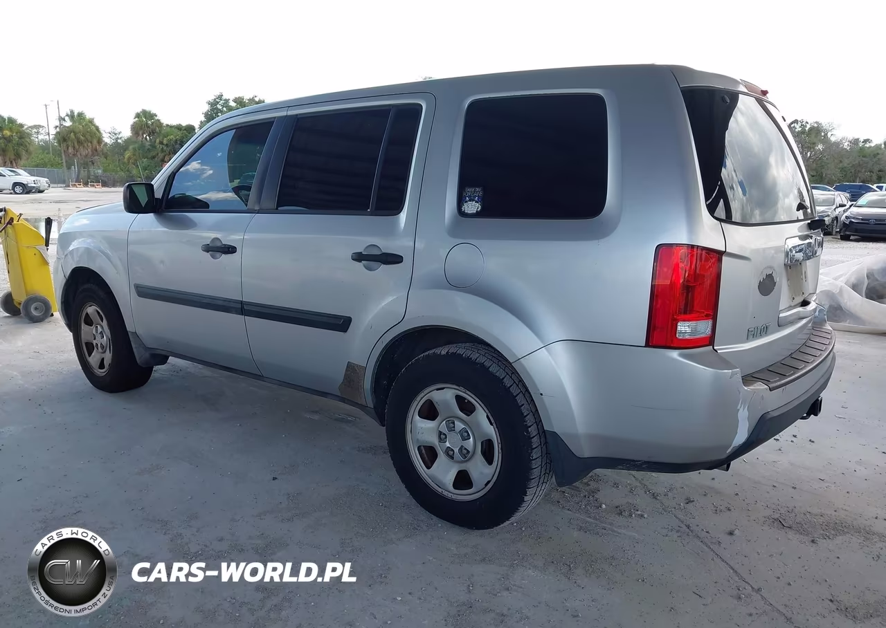 2010 Honda Pilot Lx VIN:5FNYF4H27AB008064 - 3