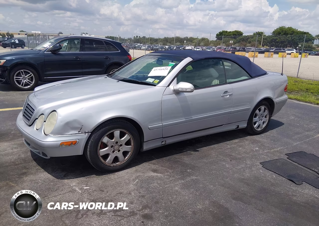 2003 Mercedes-Benz Clk 320 VIN:WDBLK65G03T130460 - 2