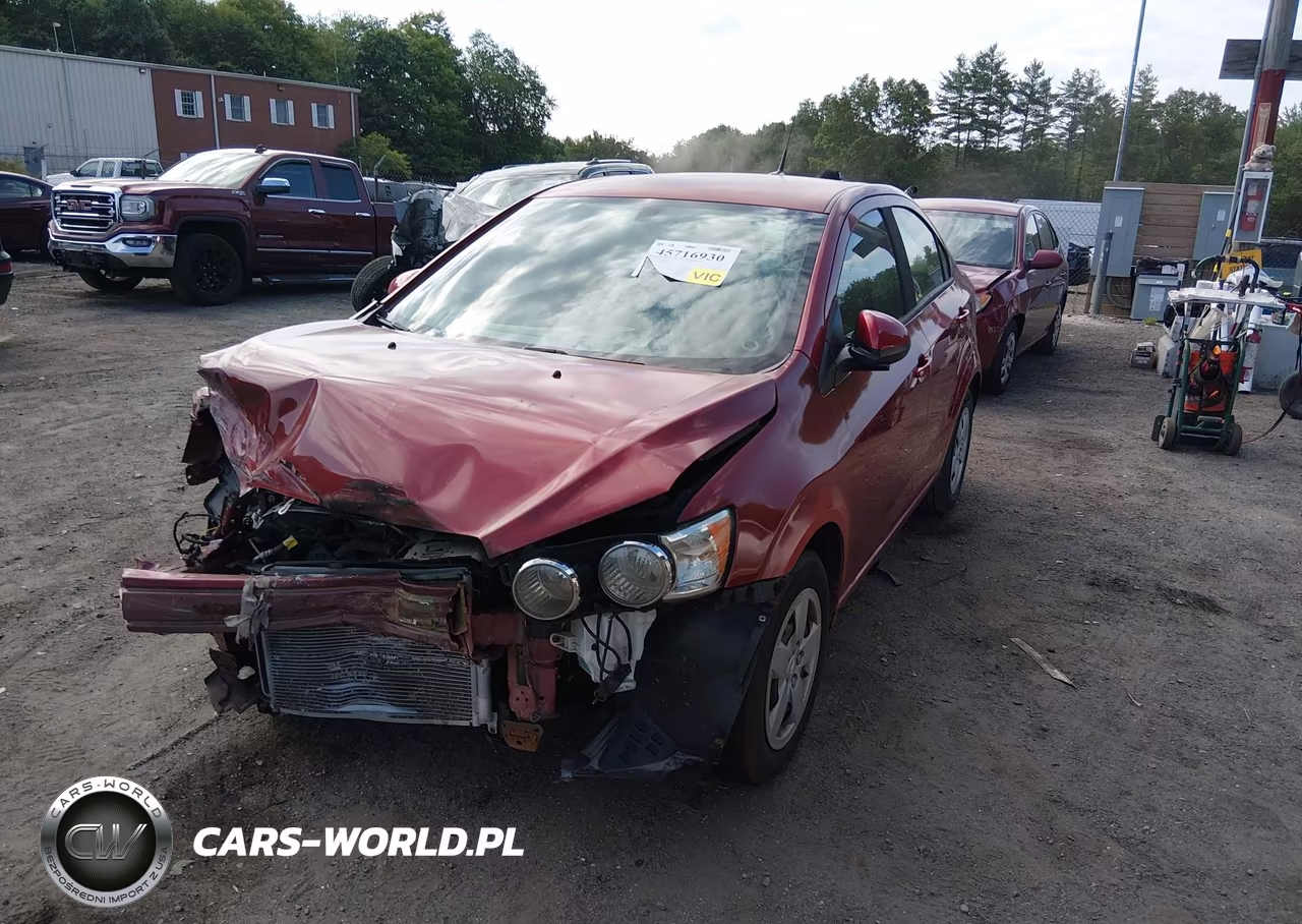 2014 Chevrolet Sonic Ls Auto VIN:1G1JA5SGXE4239749 - 2