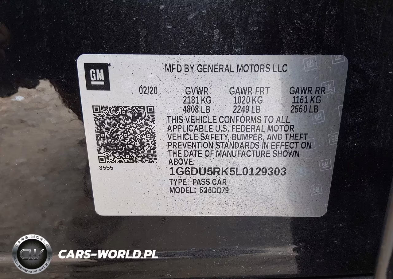 2020 Cadillac Ct5 Sport VIN:1G6DU5RK5L0129303 - 9