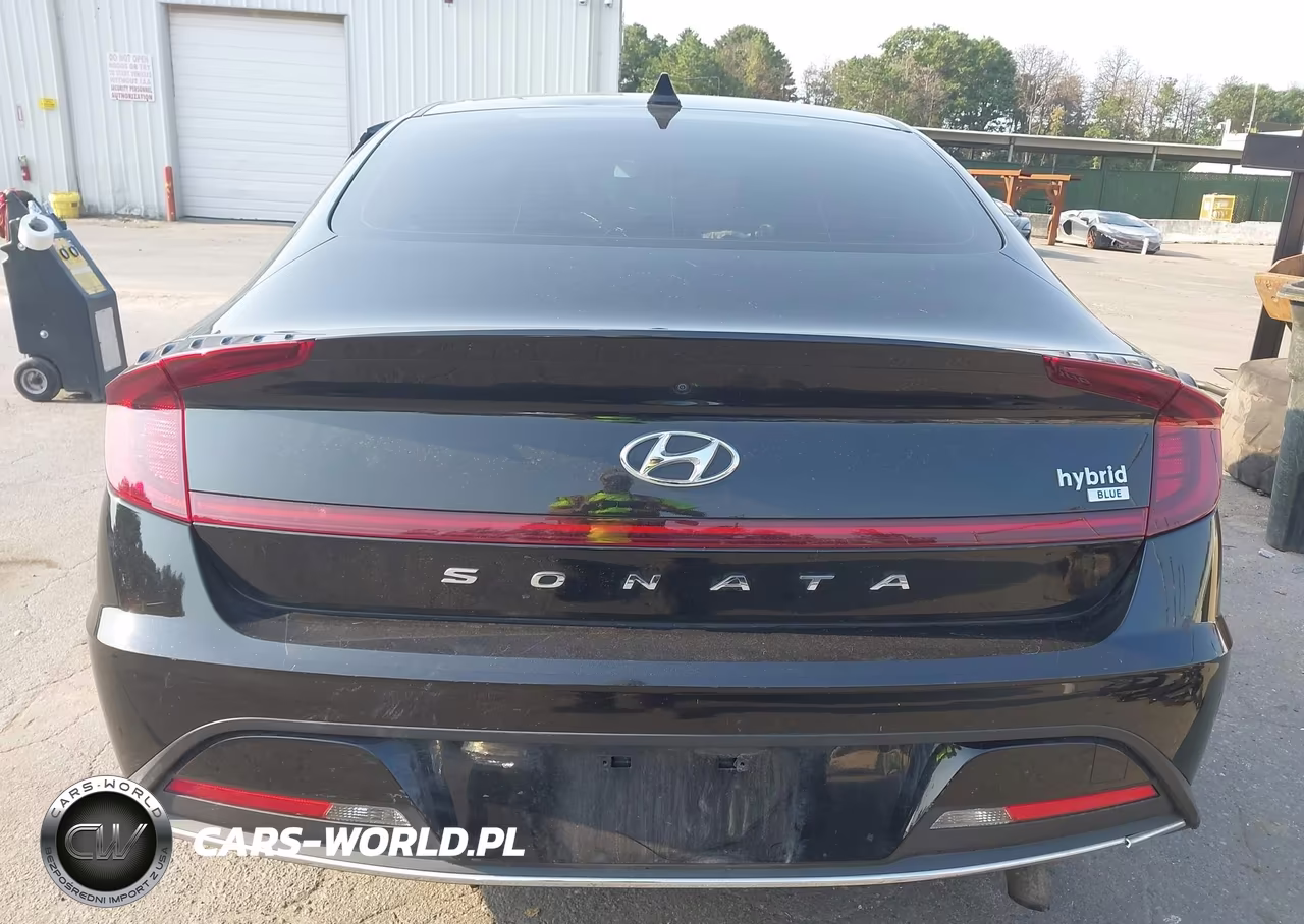2021 Hyundai Sonata Blue VIN:KMHL24JJ1MA026835 - 15