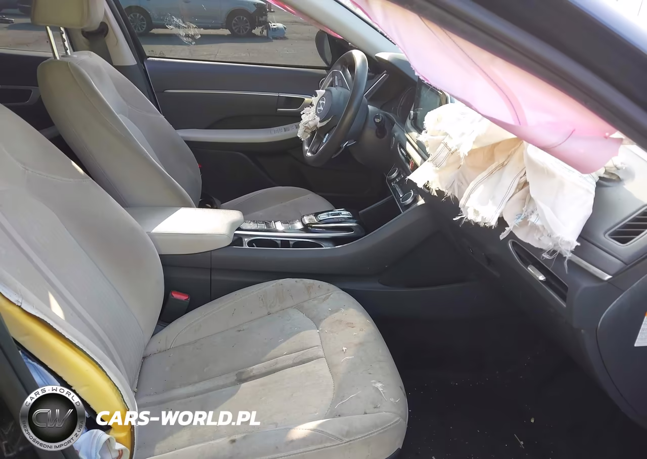 2021 Hyundai Sonata Blue VIN:KMHL24JJ1MA026835 - 5