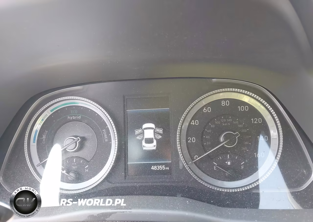 2021 Hyundai Sonata Blue VIN:KMHL24JJ1MA026835 - 7