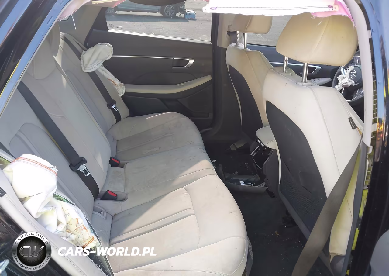 2021 Hyundai Sonata Blue VIN:KMHL24JJ1MA026835 - 8