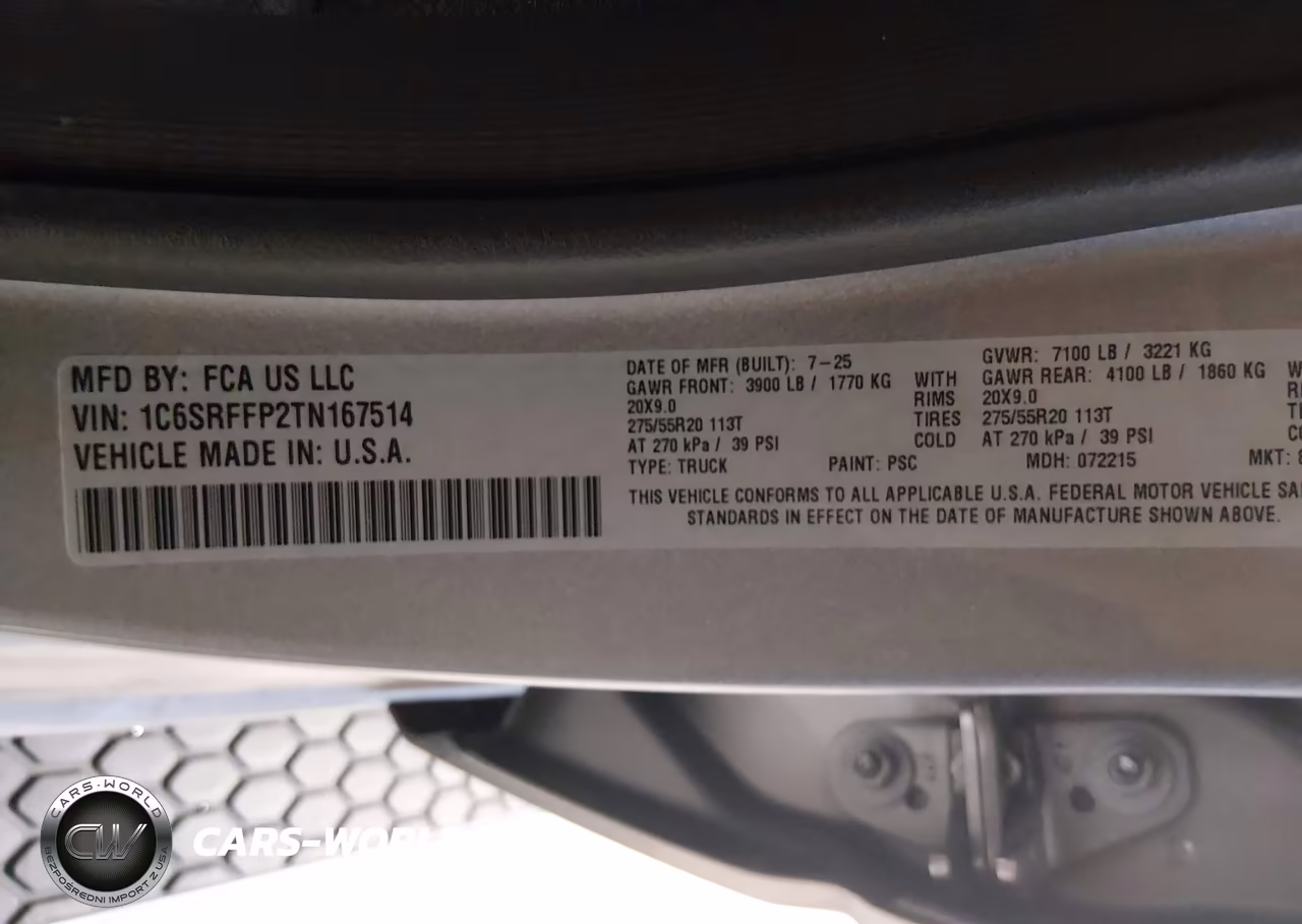 2026 Ram 1500 Big Horn 4X4 5'7 Box VIN:1C6SRFFP2TN167514 - 9