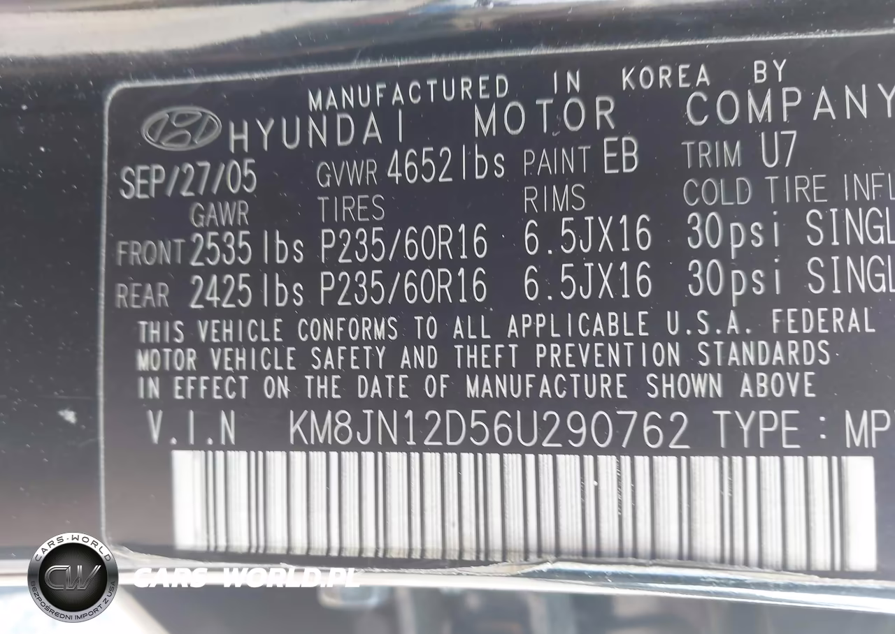 2006 Hyundai Tucson Gls-Limited VIN:KM8JN12D56U290762 - 9