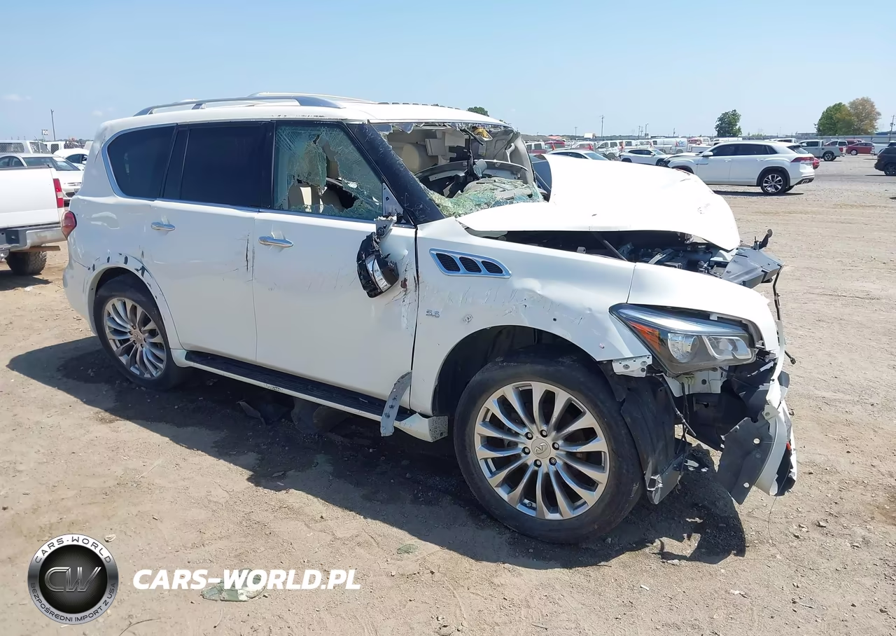 2017 Infiniti Qx80 VIN:JN8AZ2NE2H9154943 - 1