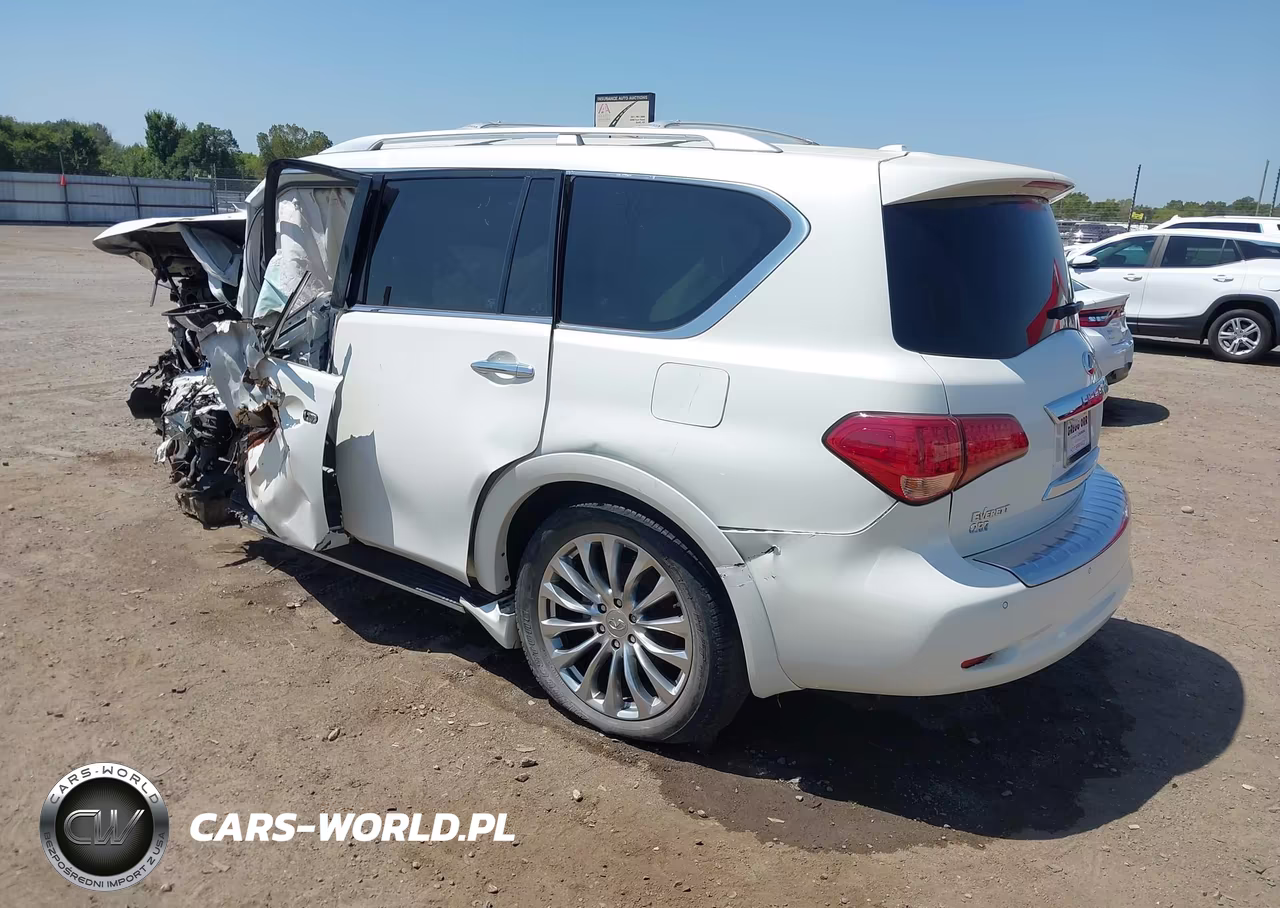 2017 Infiniti Qx80 VIN:JN8AZ2NE2H9154943 - 3