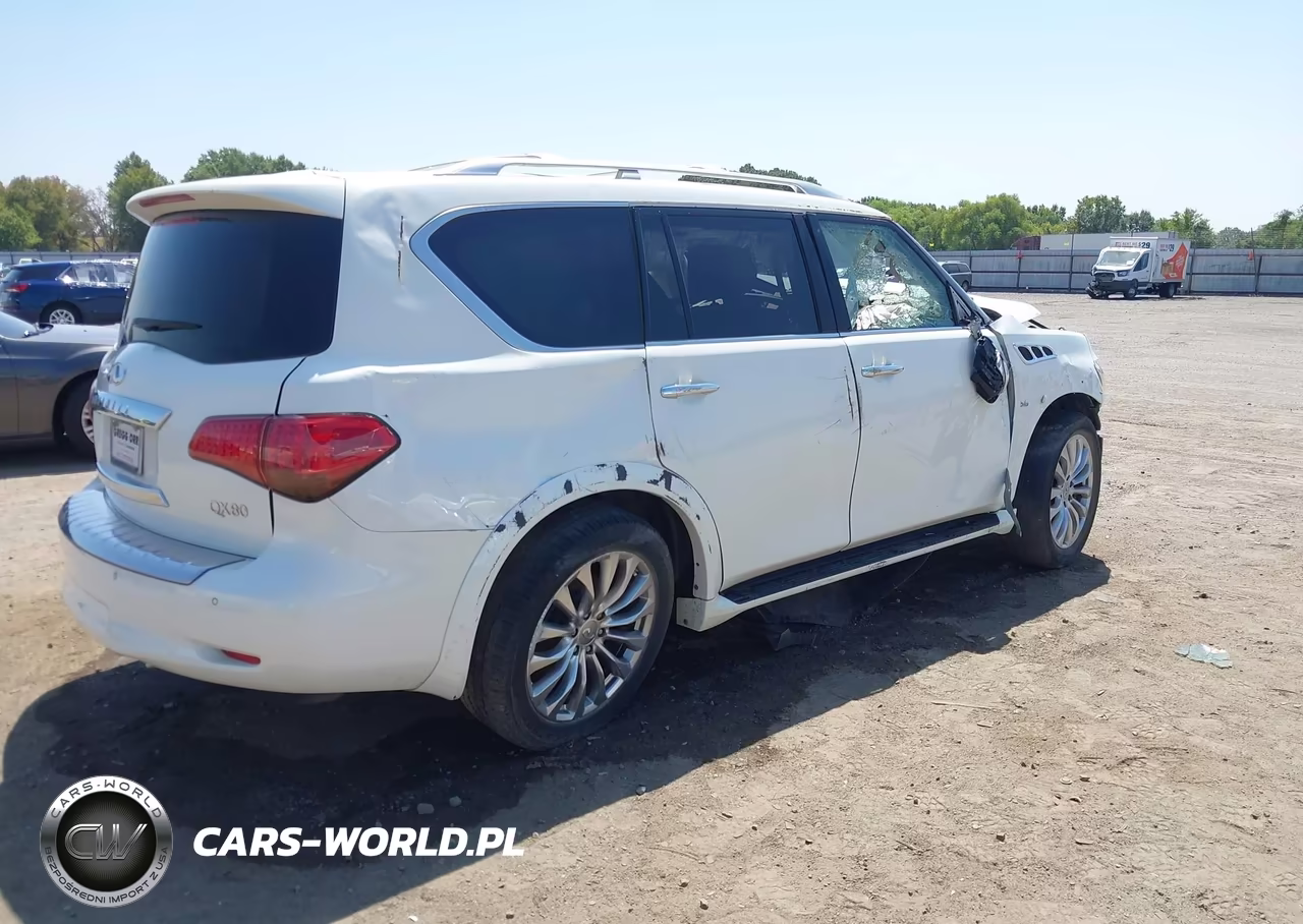2017 Infiniti Qx80 VIN:JN8AZ2NE2H9154943 - 4
