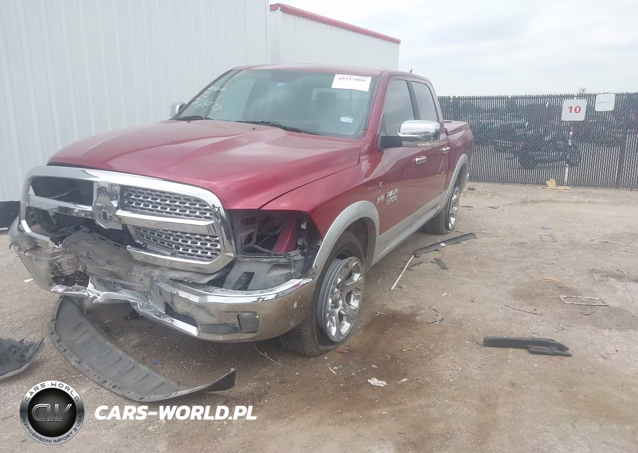 2013 Ram 1500 Laramie VIN:1C6RR6NT4DS650731 - 2