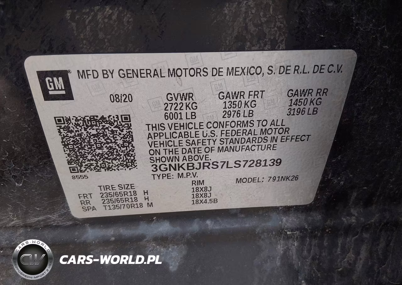 2020 Chevrolet Blazer Awd 3Lt VIN:3GNKBJRS7LS728139 - 9
