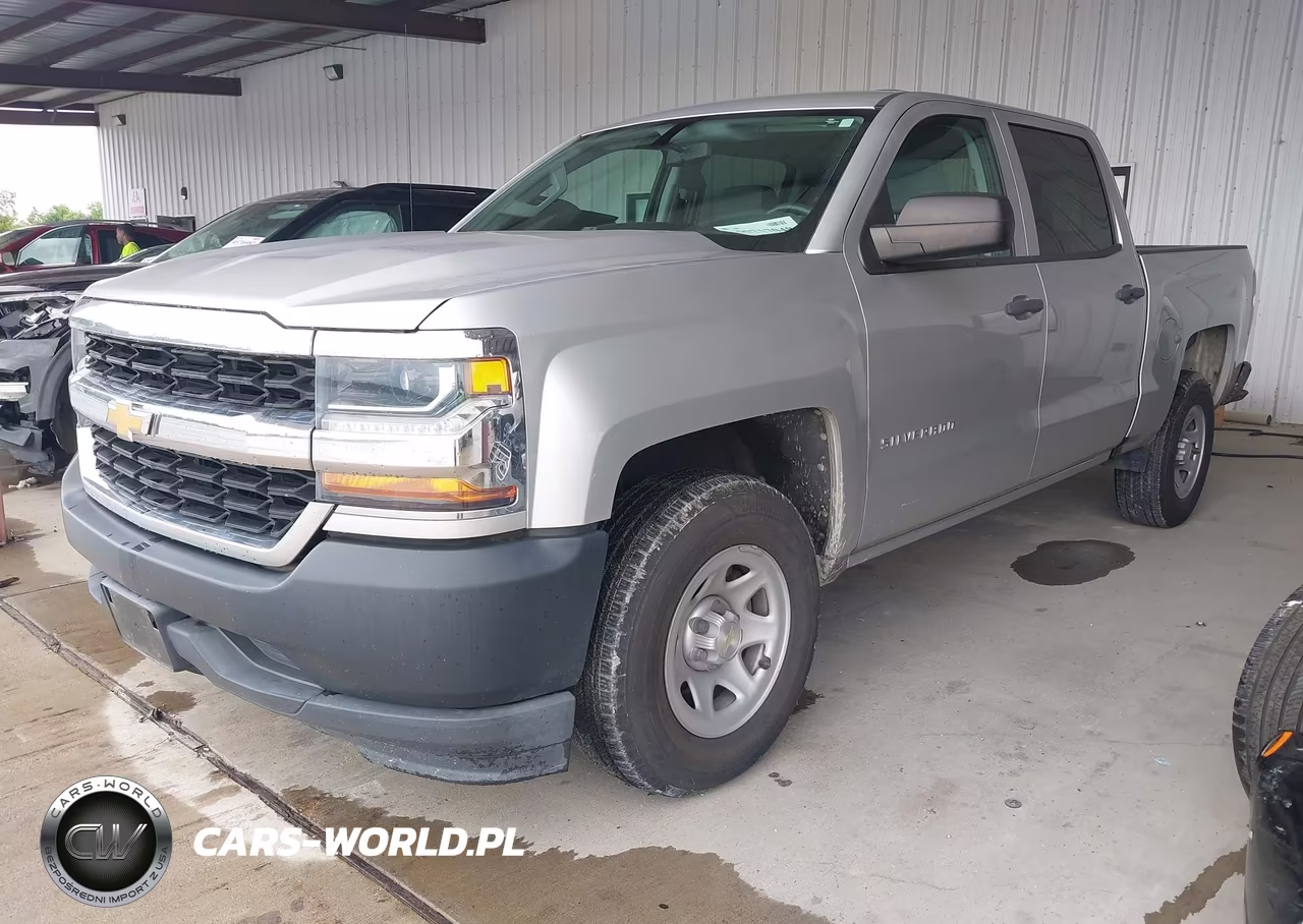 2018 Chevrolet Silverado 1500 Wt VIN:3GCPCNEH9JG432701 - 2