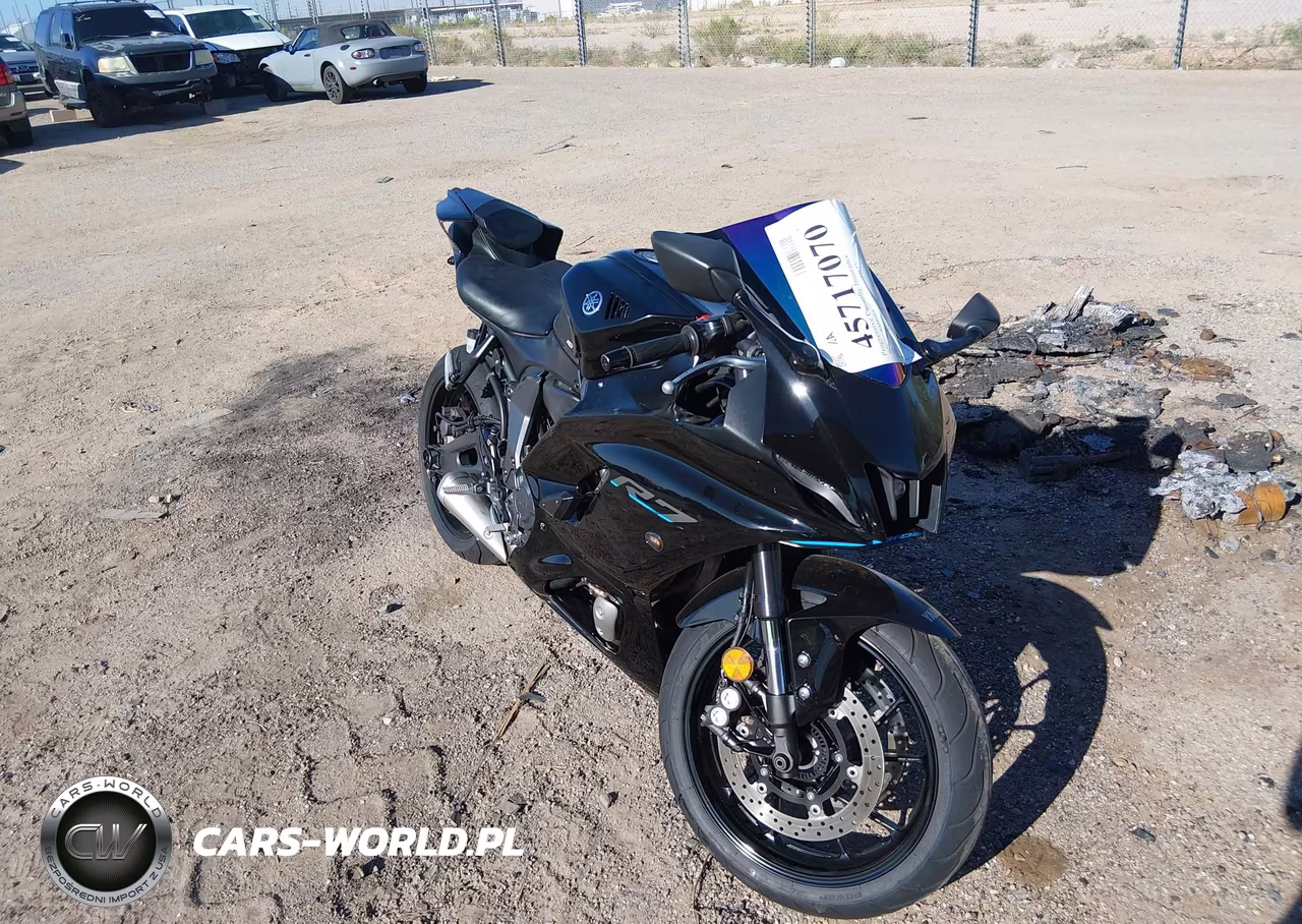 2022 Yamaha Yzfr7 VIN:JYARM38E4NA001923 - 2