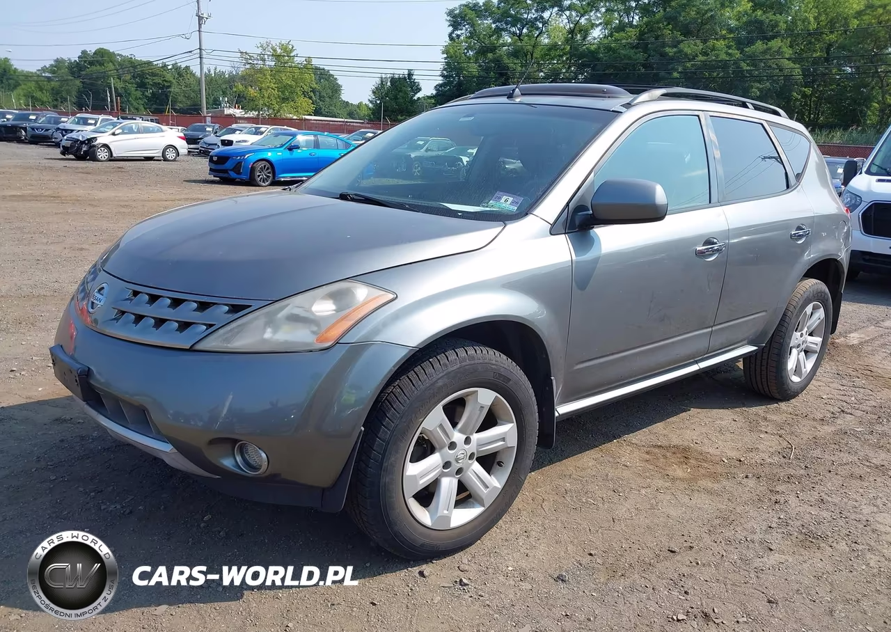 2007 Nissan Murano Sl VIN:JN8AZ08W27W655842 - 2
