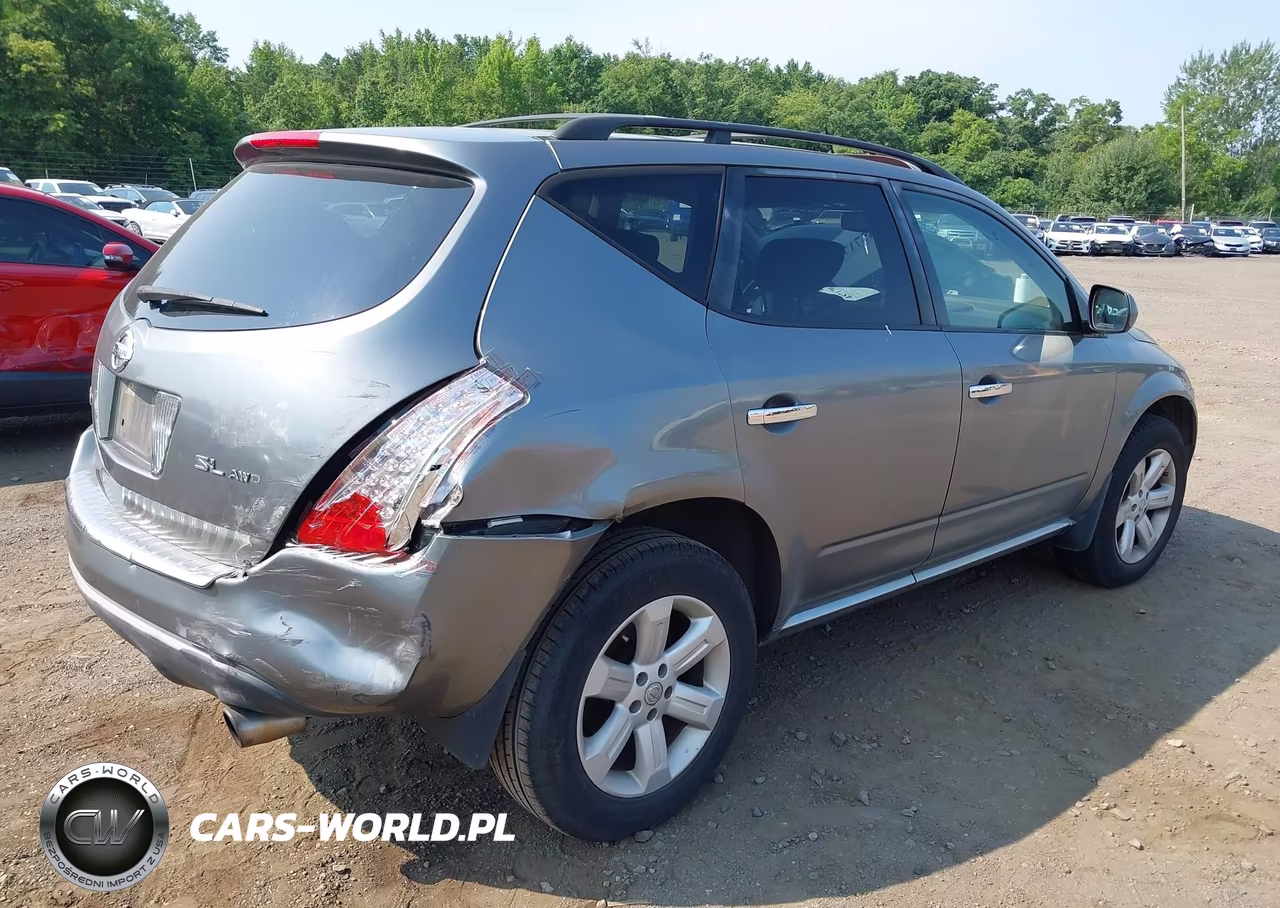 2007 Nissan Murano Sl VIN:JN8AZ08W27W655842 - 6
