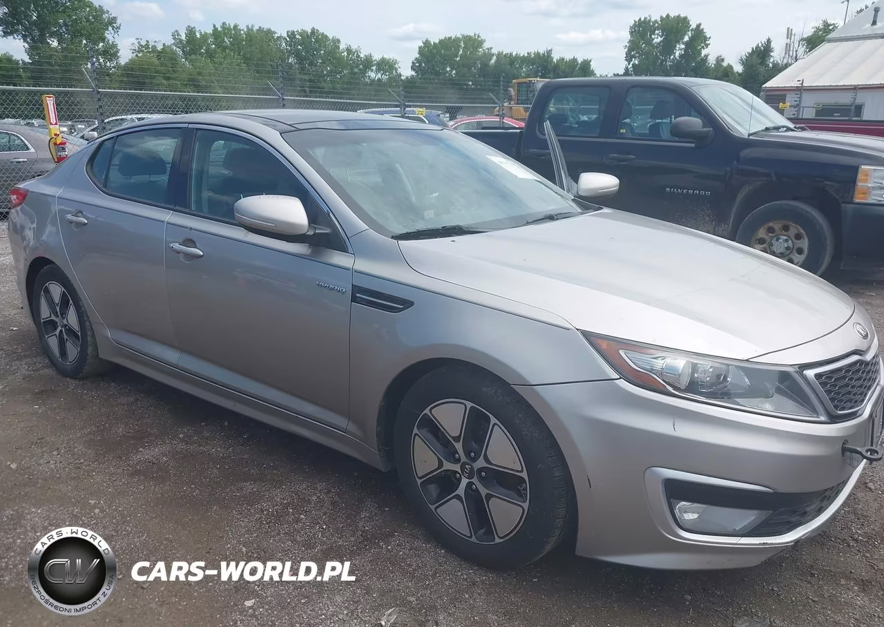 2013 Kia Optima Hybrid Ex VIN:KNAGM4ADXD5041284 - 6