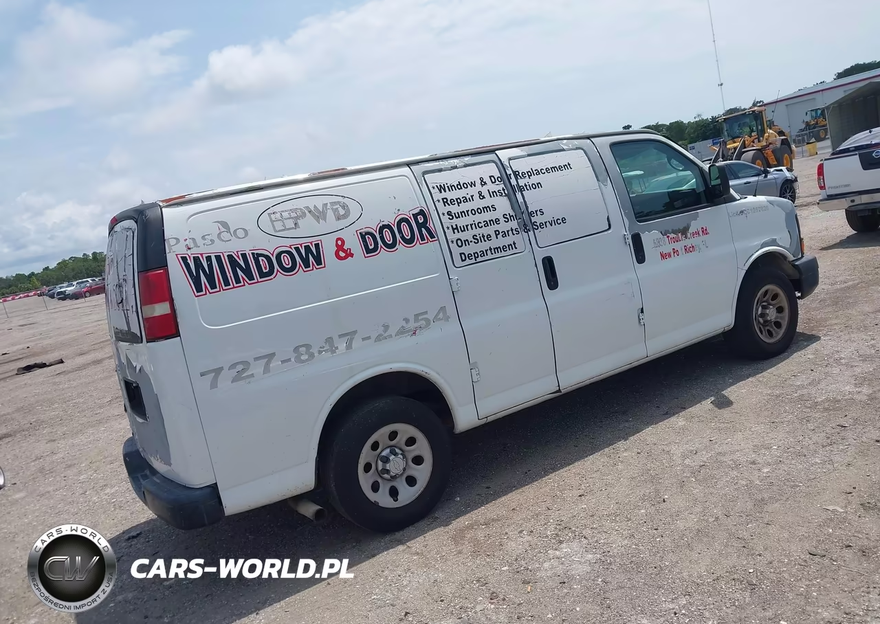 2010 Chevrolet Express 1500 Work Van VIN:1GCUGADX3A1121935 - 4