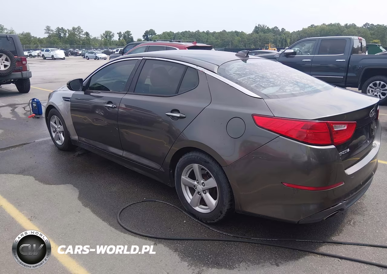 2014 Kia Optima Lx VIN:5XXGM4A78EG320873 - 3