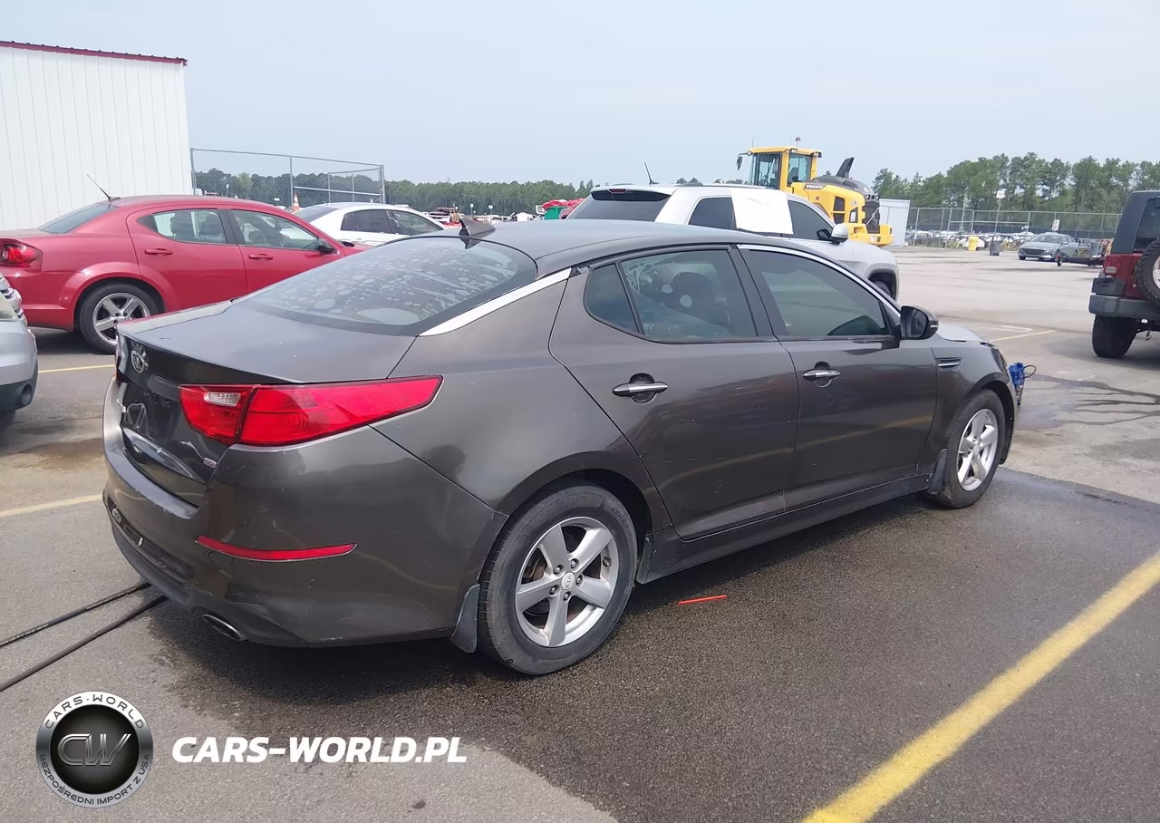 2014 Kia Optima Lx VIN:5XXGM4A78EG320873 - 4