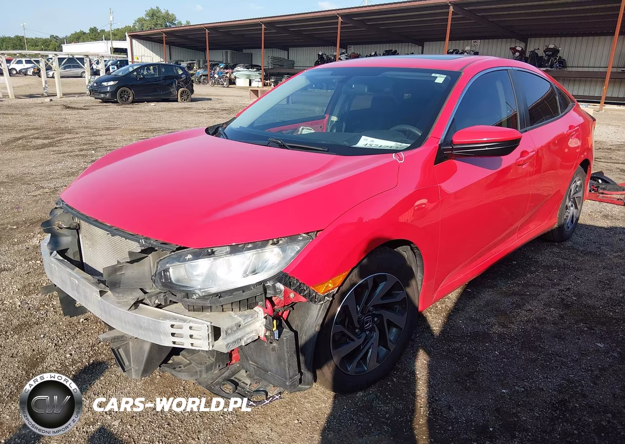 2017 Honda Civic Ex VIN:2HGFC2F74HH570044 - 2