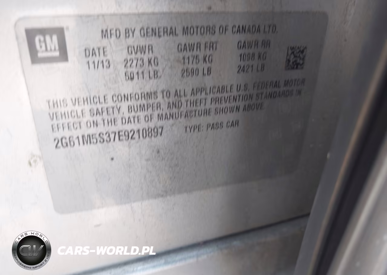 2014 Cadillac Xts Luxury VIN:2G61M5S37E9210897 - 9