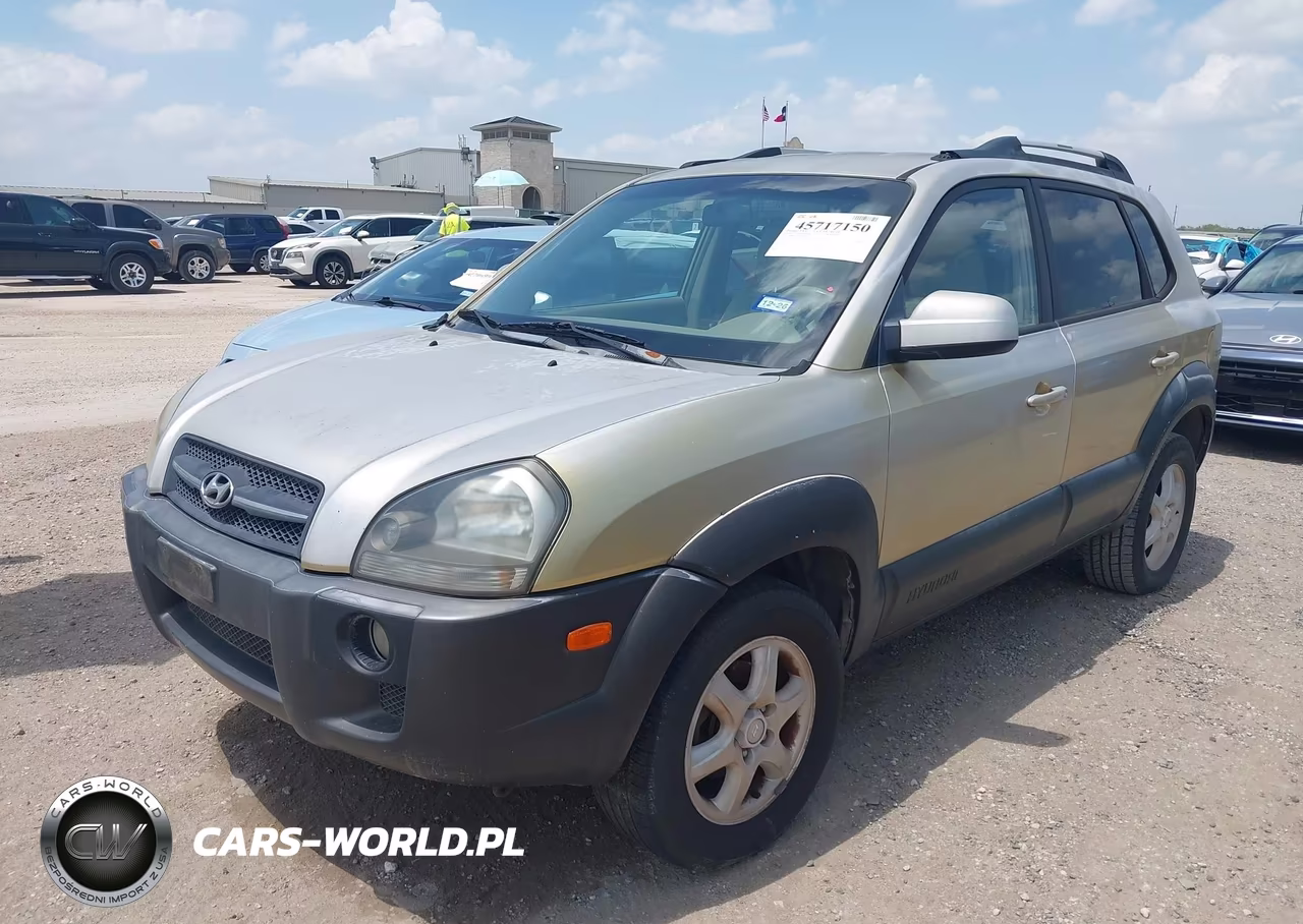 2005 Hyundai Tucson Gls-Lx VIN:KM8JN12D65U044592 - 2