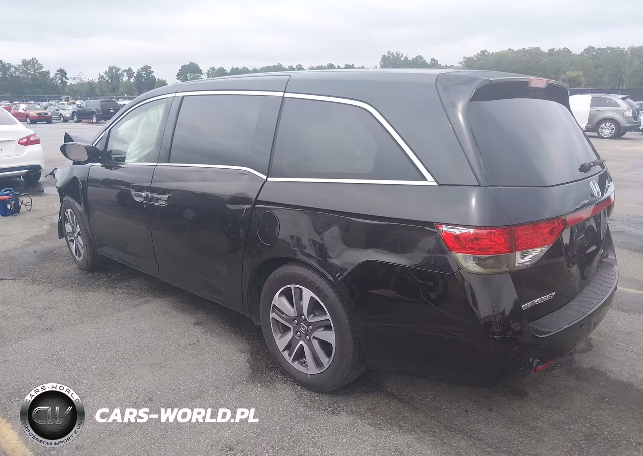 2014 Honda Odyssey Touring-Touring Elite VIN:5FNRL5H90EB045432 - 3