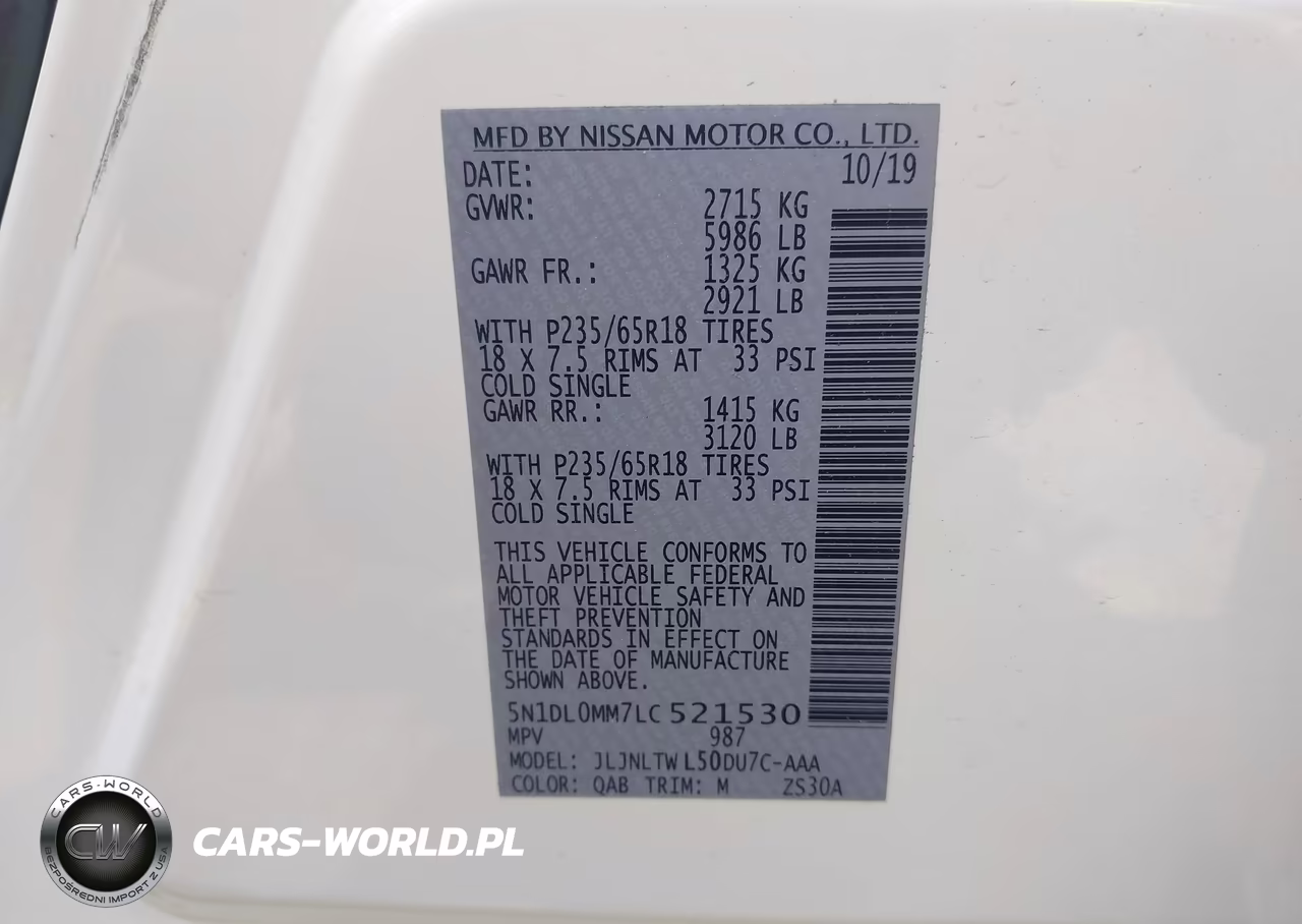2020 Infiniti Qx60 Luxe Awd VIN:5N1DL0MM7LC521530 - 9