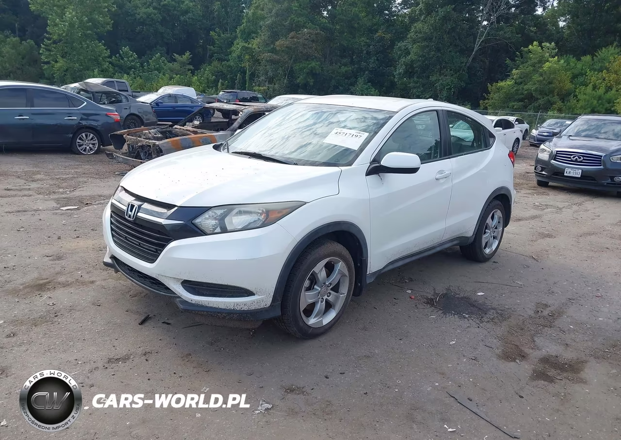 2016 Honda Hr-V Lx VIN:3CZRU5H38GM741683 - 2