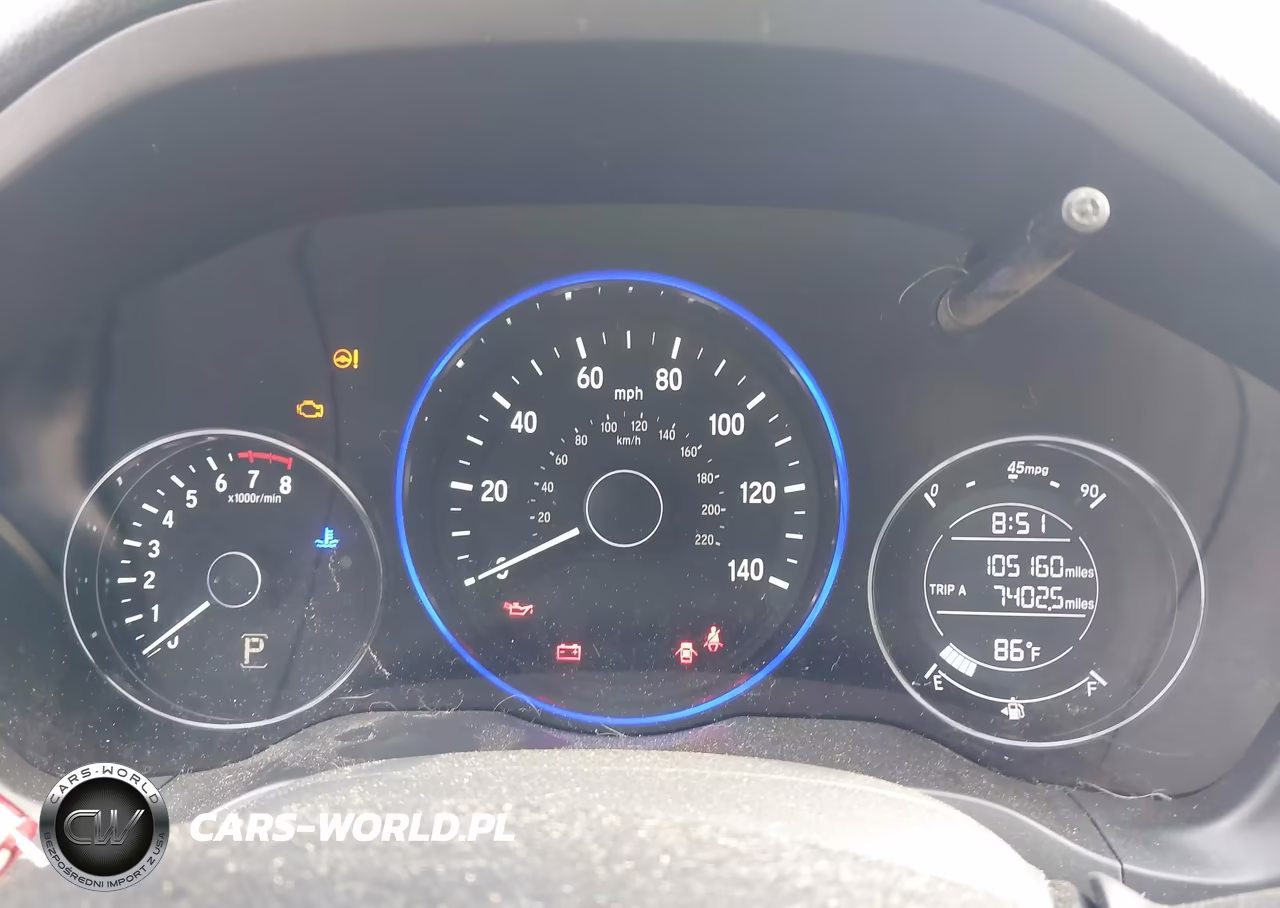 2016 Honda Hr-V Lx VIN:3CZRU5H38GM741683 - 7