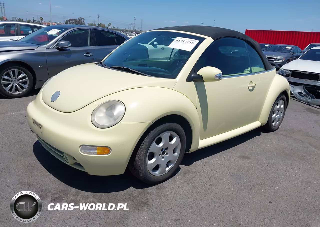 2003 Volkswagen New Beetle Glx VIN:3VWDD21Y03M329950 - 2