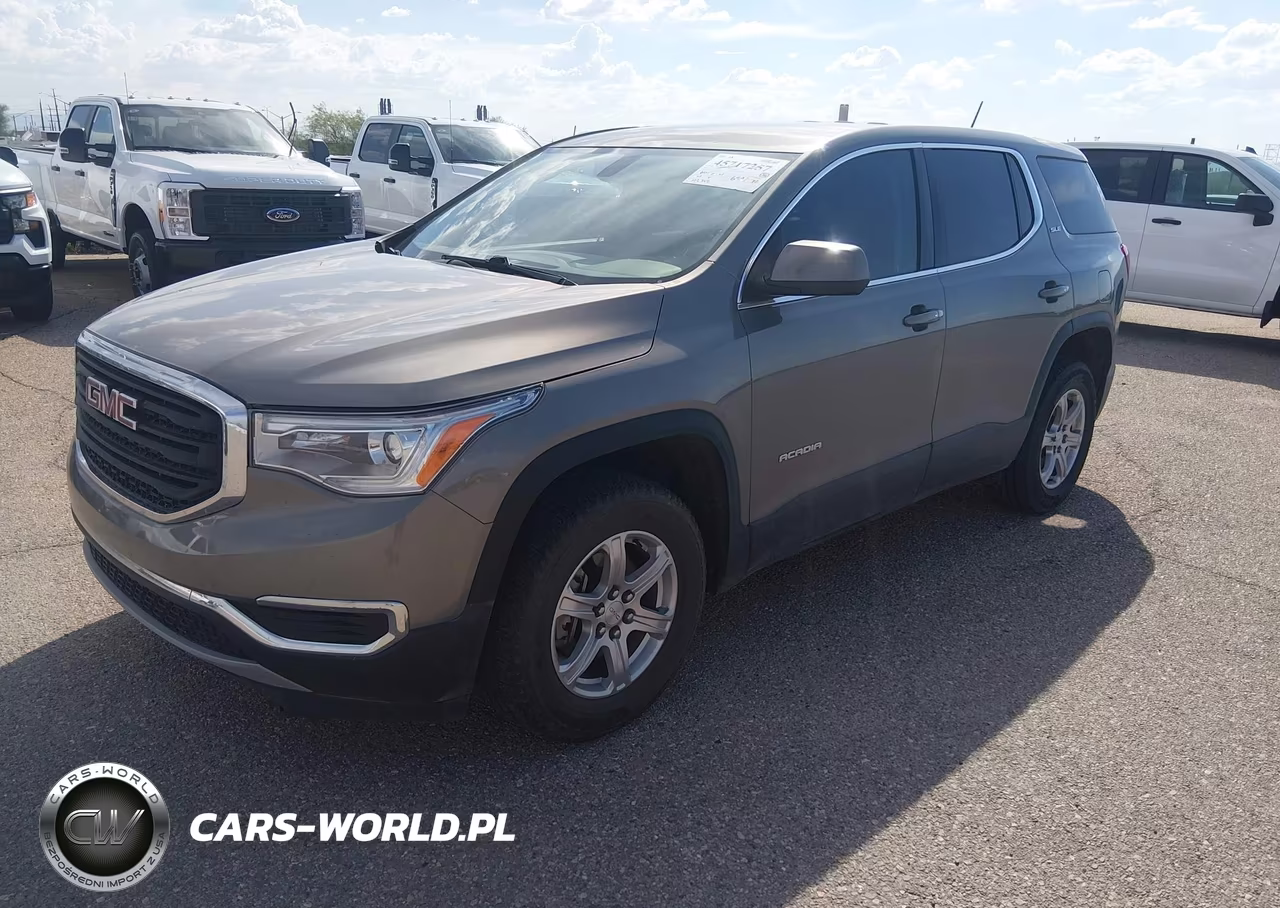 2019 GMC Acadia Sle-1 VIN:1GKKNRLA2KZ232377 - 2
