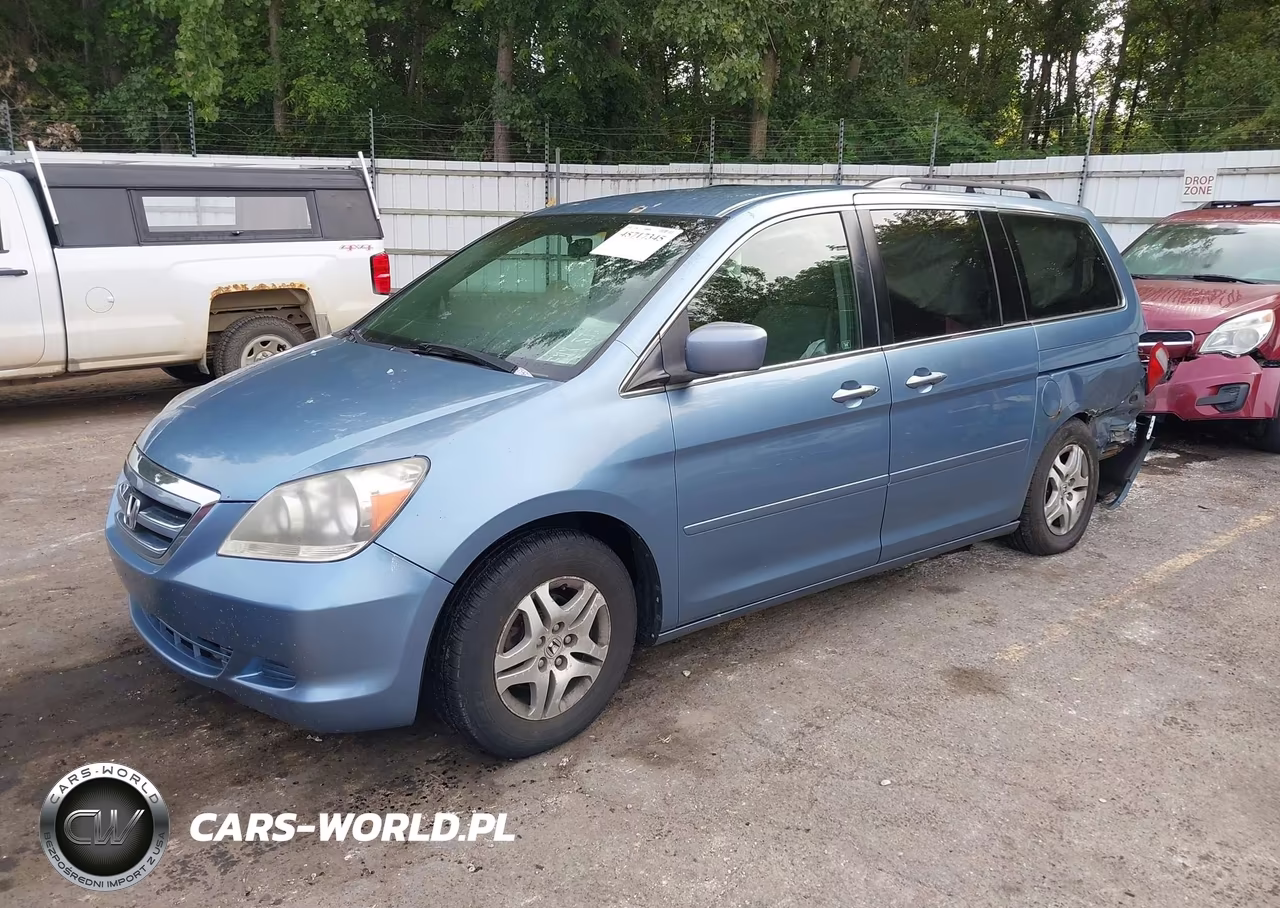 2005 Honda Odyssey Ex VIN:5FNRL38435B097128 - 2