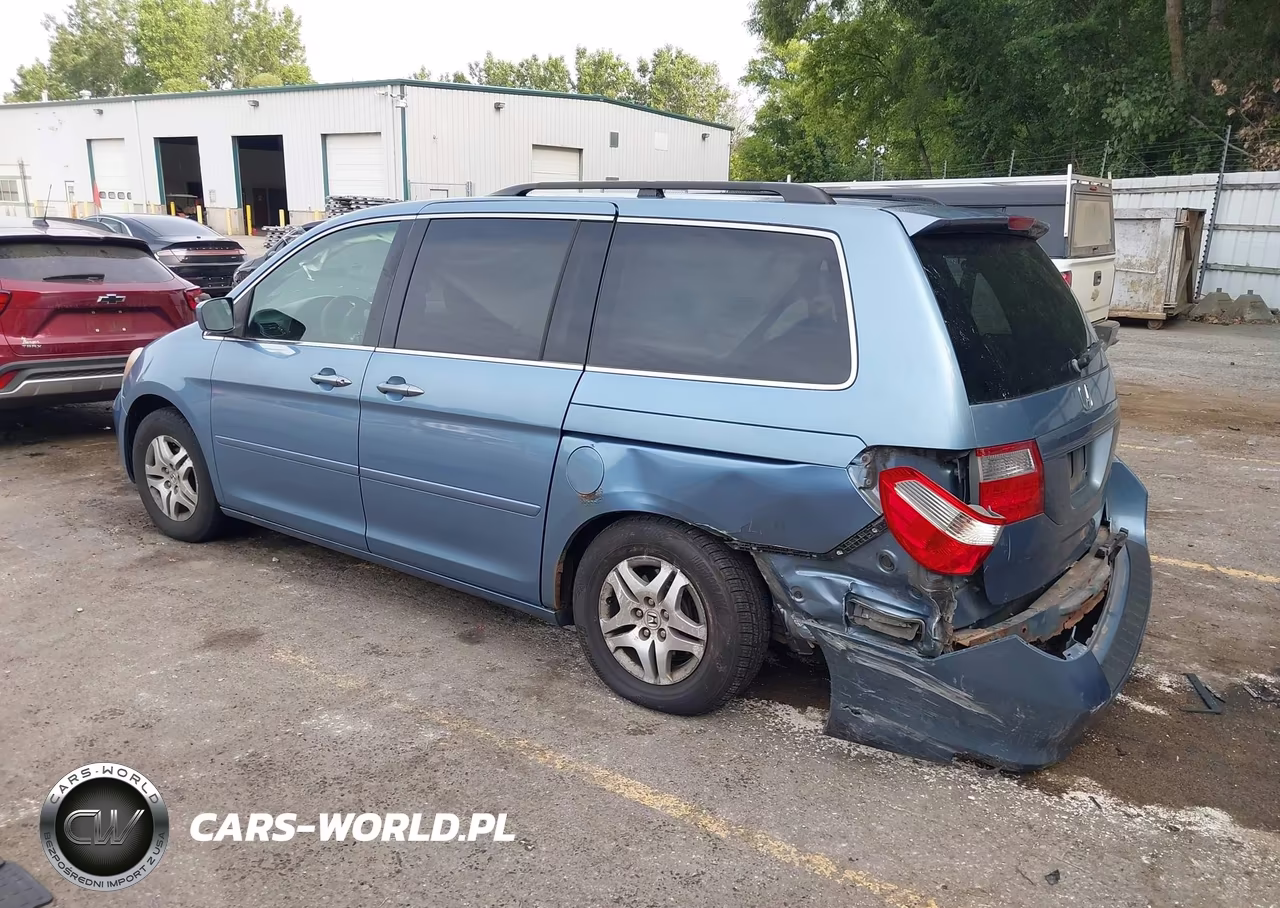 2005 Honda Odyssey Ex VIN:5FNRL38435B097128 - 3