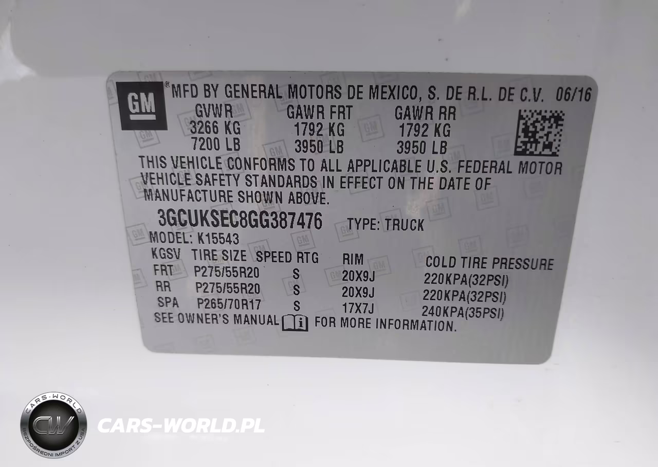 2016 Chevrolet Silverado 1500 Ltz VIN:3GCUKSEC8GG387476 - 9