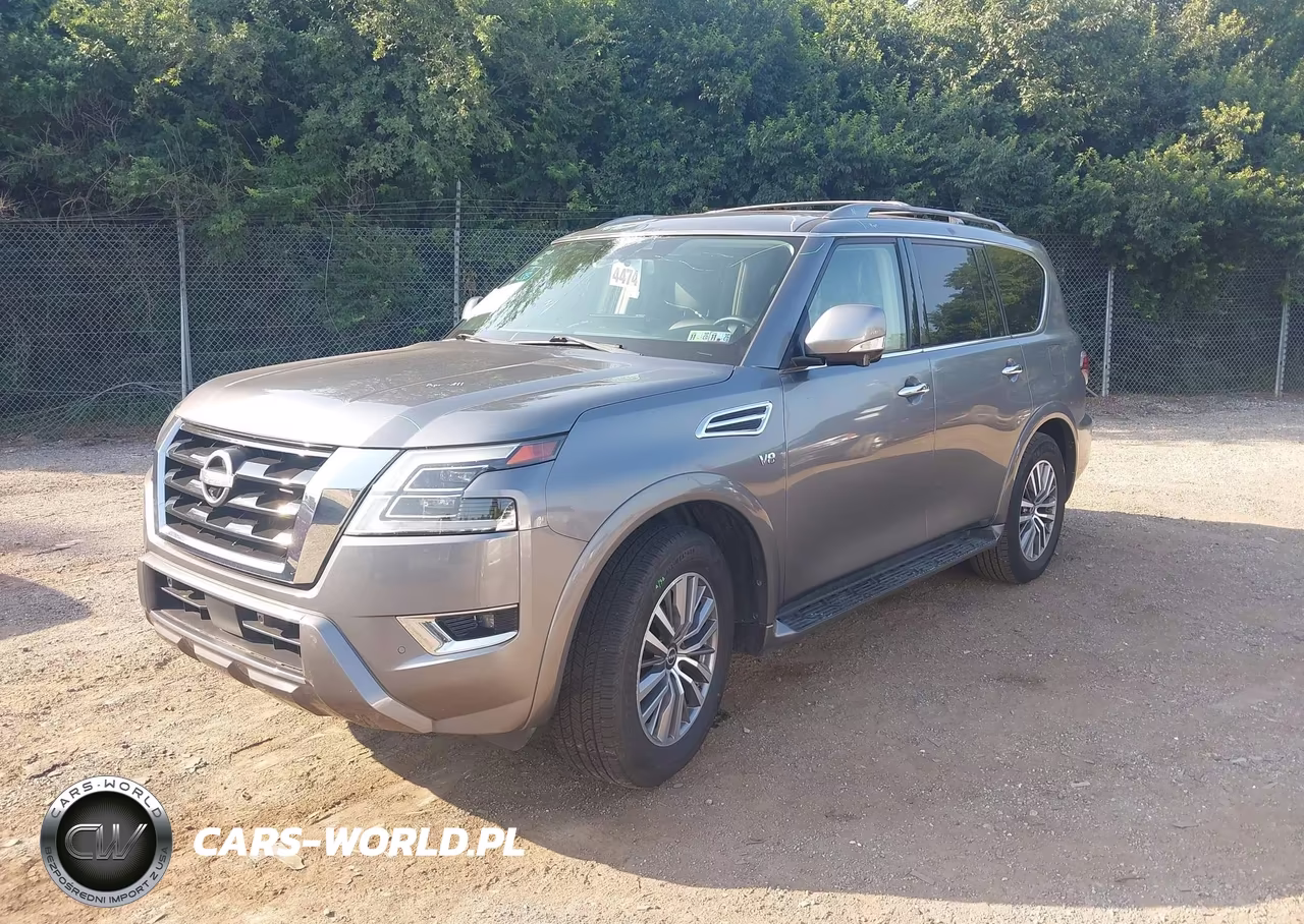 2021 Nissan Armada Sl 2Wd VIN:JN8AY2BA0M9375200 - 2