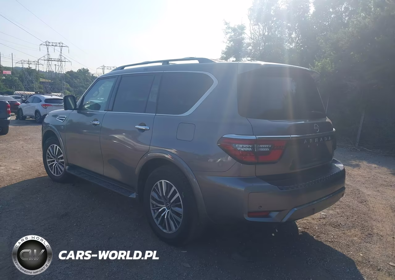 2021 Nissan Armada Sl 2Wd VIN:JN8AY2BA0M9375200 - 3