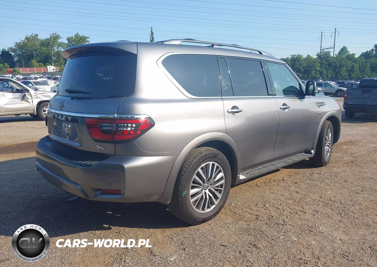 2021 Nissan Armada Sl 2Wd VIN:JN8AY2BA0M9375200 - 4