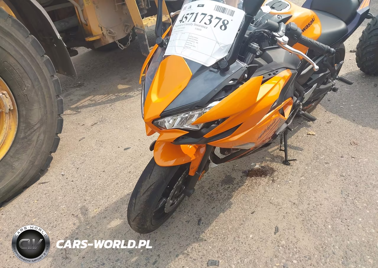 2025 Kawasaki Ex650 P VIN:ML5EXEP19SDAF8447 - 2