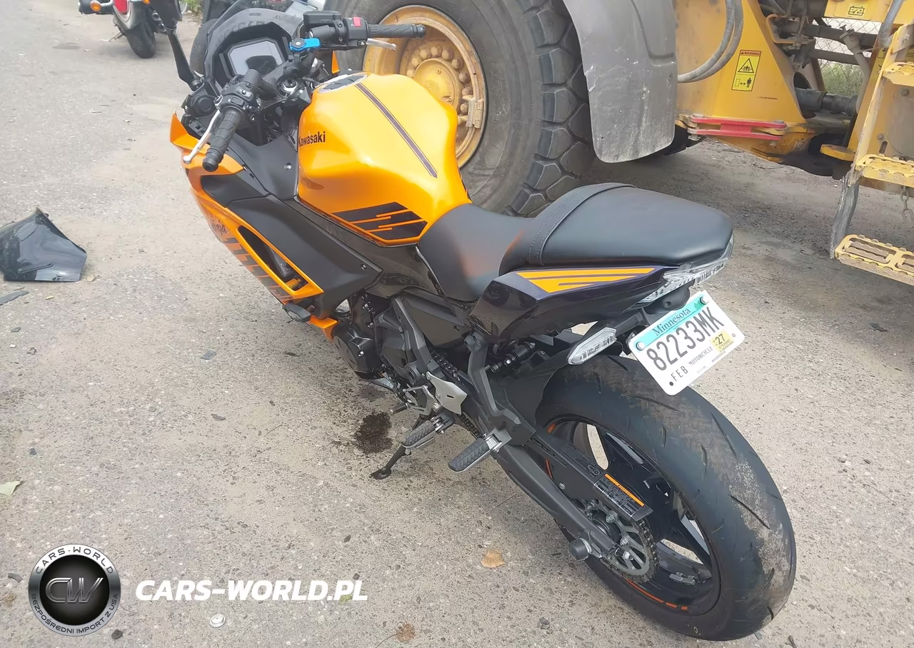2025 Kawasaki Ex650 P VIN:ML5EXEP19SDAF8447 - 3