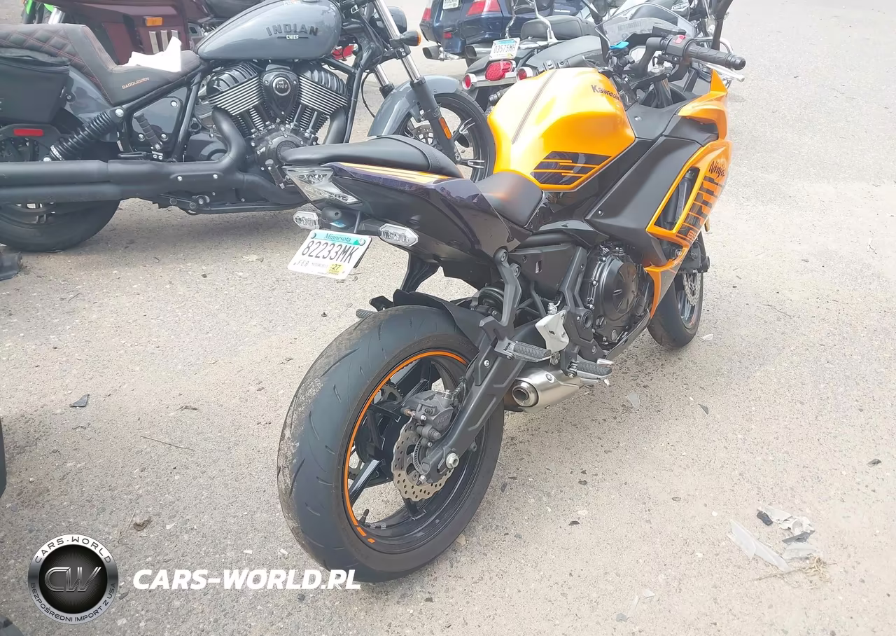 2025 Kawasaki Ex650 P VIN:ML5EXEP19SDAF8447 - 4