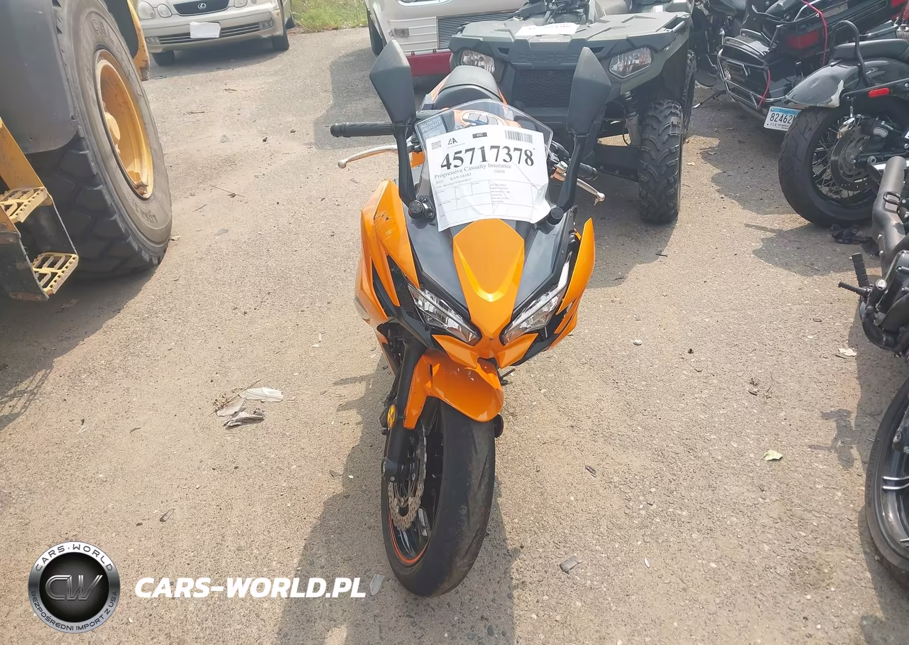 2025 Kawasaki Ex650 P VIN:ML5EXEP19SDAF8447 - 5