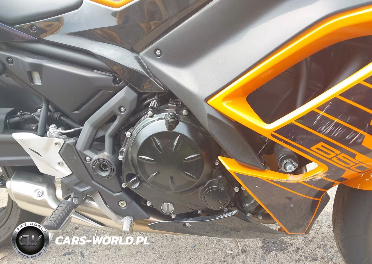 2025 Kawasaki Ex650 P VIN:ML5EXEP19SDAF8447 - 8