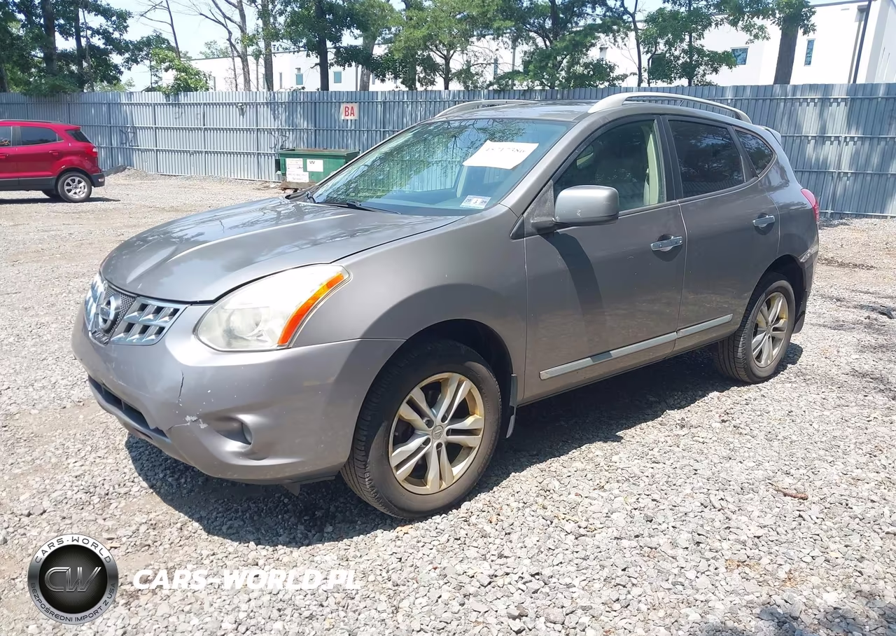 2013 Nissan Rogue Sv VIN:JN8AS5MV2DW654507 - 2