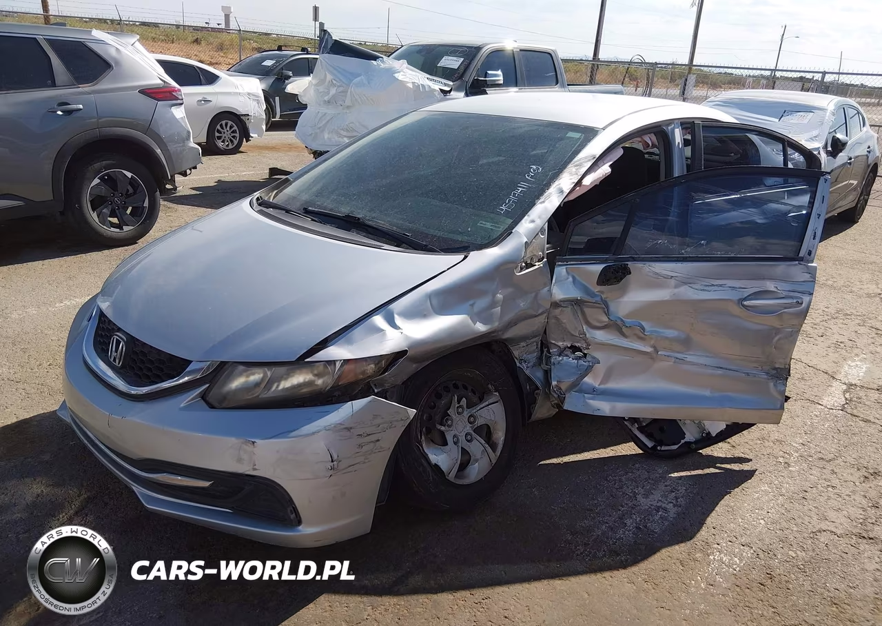 2014 Honda Civic Lx VIN:19XFB2F52EE024611 - 2