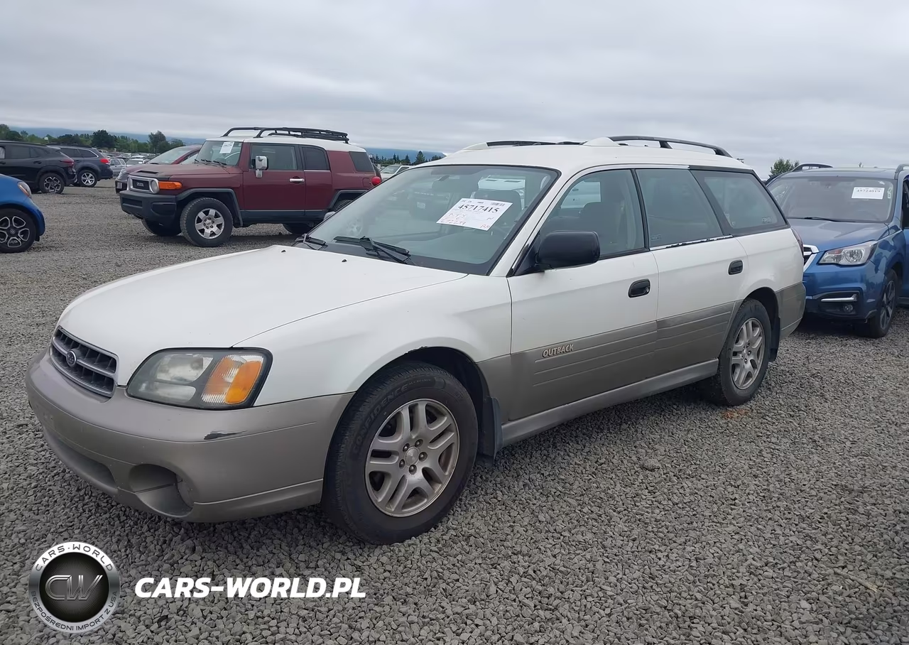 2002 Subaru Outback VIN:4S3BH665127603668 - 2