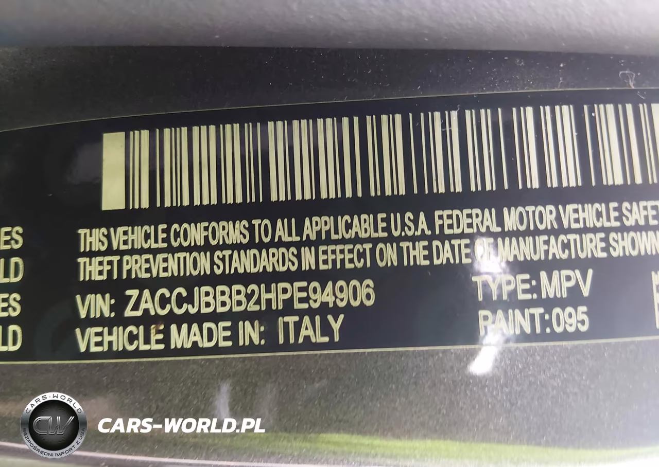 2017 Jeep Renegade Latitude VIN:ZACCJBBB2HPE94906 - 9