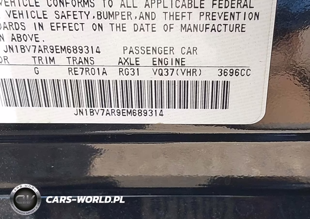 2014 Infiniti Q50 Premium VIN:JN1BV7AR9EM689314 - 9