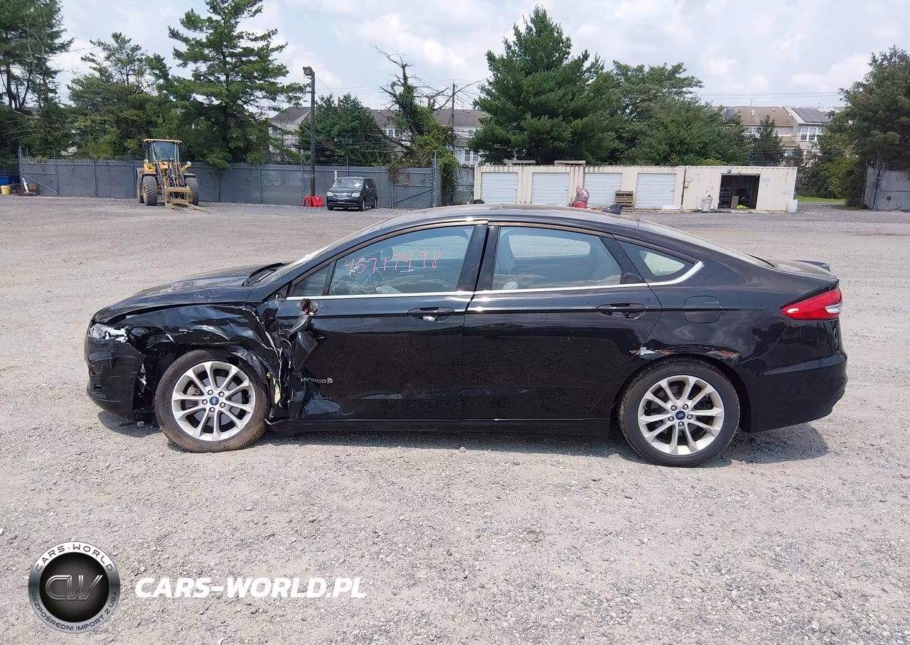 2019 Ford Fusion Hybrid Se VIN:3FA6P0LU4KR125872 - 14